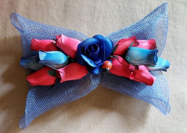 COMPOSIZIONE  DI  ROSE  IN  LEGNO - Foto 2