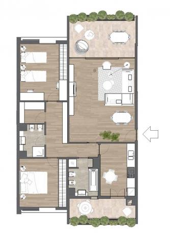 TRILOCALE PIANO ALTO - RESIDENZA SOLCO - Foto 18