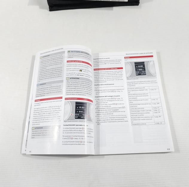 LIBRETTO USO E MANUTENZIONE AUDI Q3 Serie (8UG) 8U0012750AD (14) - Foto 5