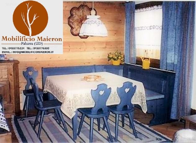 Sedie Belluno Per Arredamenti Rustici Country Baite Agriturismo Cod0231 - Foto 4