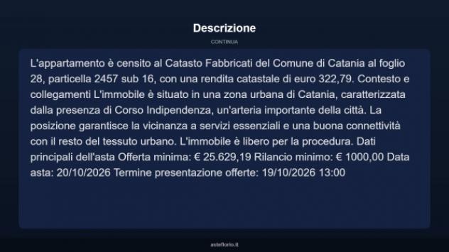 Immobile in asta di 75 m² in vendita a Catania - Foto 4