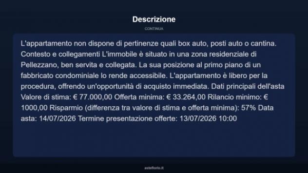 Immobile in asta di 73 m² in vendita a Pellezzano - Foto 5