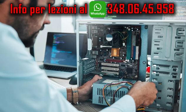 Tecnico informatico disponibile per lezioni di informatica di base e avanzata