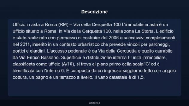 Immobile in asta di 15 m² in vendita a Roma - Foto 5