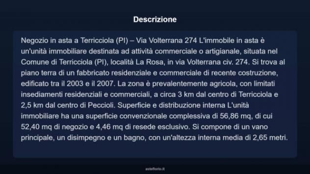 Immobile in asta di 56 m² in vendita a Terricciola - Foto 4