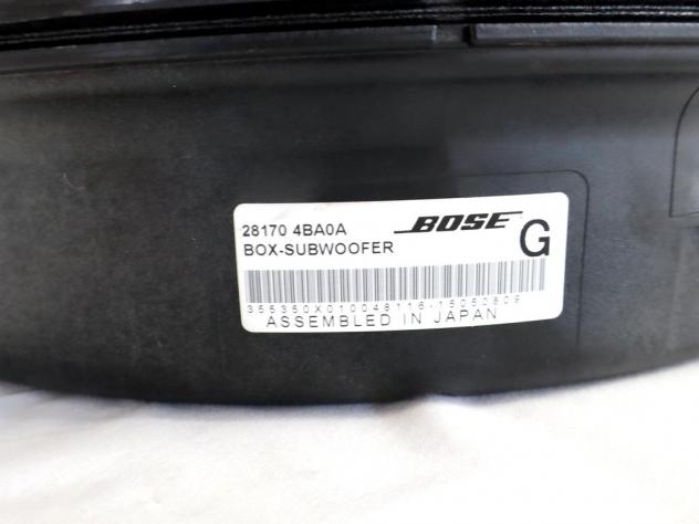 281704BA0A CASSA ALTOPARLANTE SUBWOOFER INFINITI QX70S 3.0 D 4X4 175KW AUT 5P (2015) RICAMBIO USATO - Foto 4