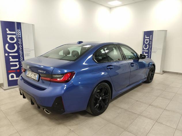 BMW Serie 3 320d Msport 48V xDrive Blu Portimao Cerchi18 m sport - Foto 7