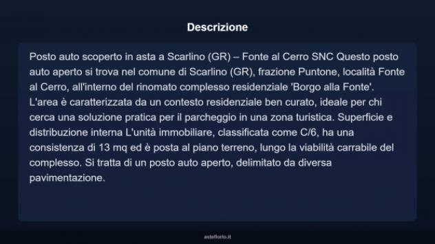 Immobile in asta di 13 m² in vendita a Scarlino - Foto 4