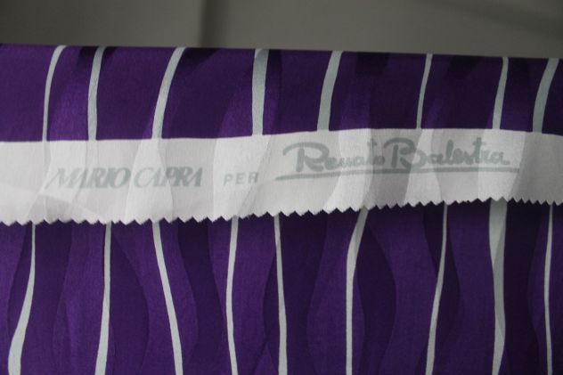 Lotto 3 pannelli SETA PURA Renato Balestra - Foto 3