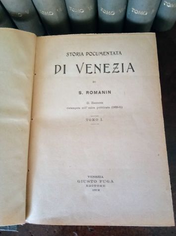 S.Romanin - STORIA DOCUMENTATA DI VENEZIA - Foto 2