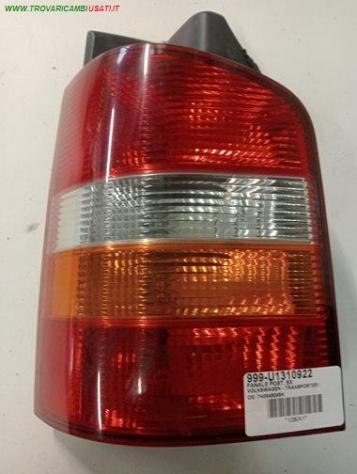FANALE POST. SX 999-U1310922 Parti elettriche  Fanaleria  Fanali  Fanale est. post. s VOLKSWAGEN - TRANSPORTER / MULTIVAN / CARAVEL - 2003  2009