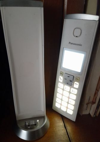 cordless panasonic bianco pari al nuovo