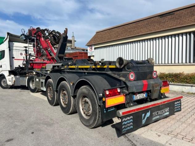 TECNOKAR SEMIRIMORCHIO TECNOKAR SCARRABILE CON GRU rif. 23904618