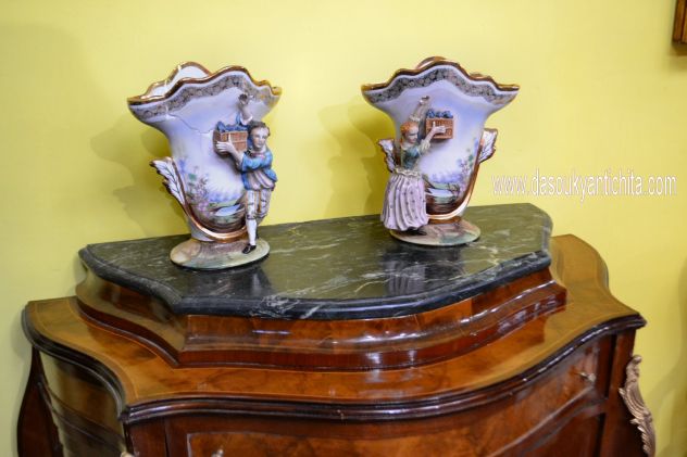 Credenza stile Luigi XV a due sportelli - Foto 2