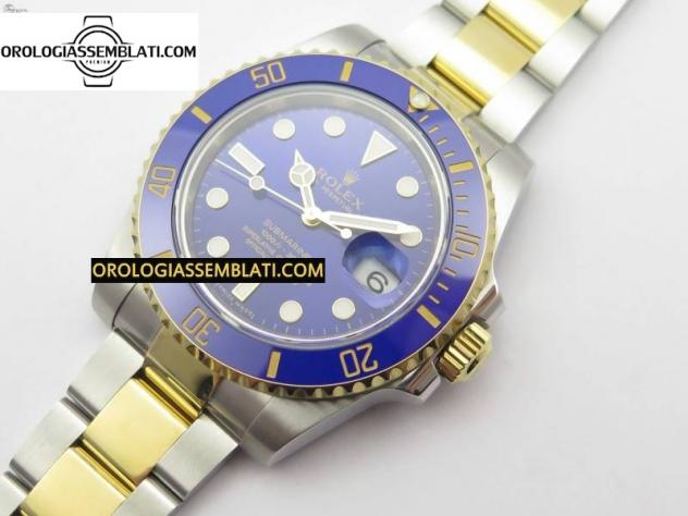 Rolex Replica SUBMARINER 116613 LB BLU CERAMICA 1:1 BEST EDITION CASSA E BRACCIALE IN SS 904L SH3135 V3 - Foto 7