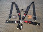 Set di cintura di sicurezza 3" 4-punti 5-punti Camlock nera SFI 16.1 seat belts