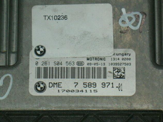 0261S04563 ECU MINI COOPER 1.6 BOSCH 0261S04563 DME7589971 - Foto 2