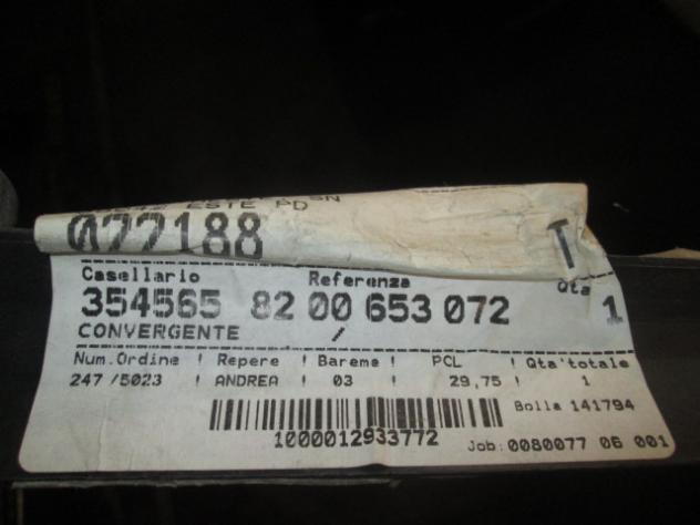 8200653072 CONVOGLIATORE ARIA RADIATORE RENAULT TWINGO 1.2 B RICAMBIO NUOVO - Foto 2