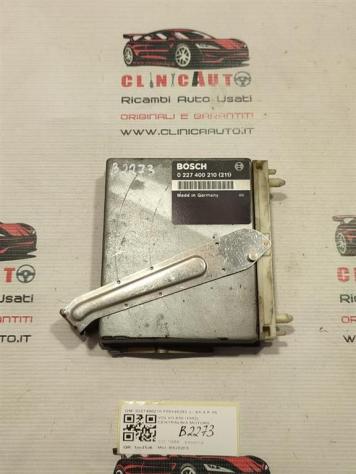 CENTRALINA MOTORE VOLVO 850 Berlina 0227400210 P09146293 B5202FS benzina 1984 (9201)