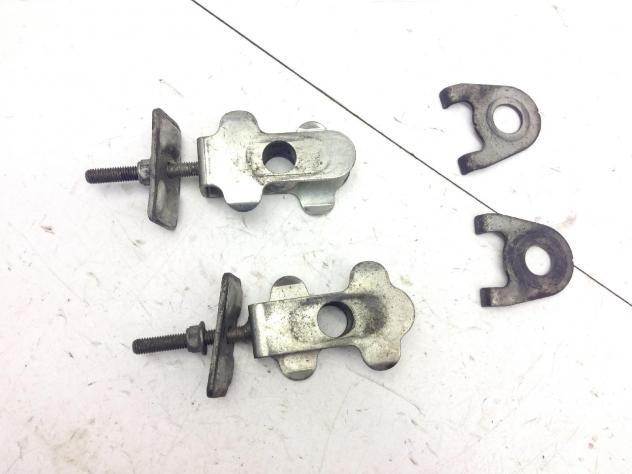 SUZUKI GS 500 COPPIA TENDITORE CATENA FORCELLONE POSTERIORE 2001 2002 BK111 - Foto 4