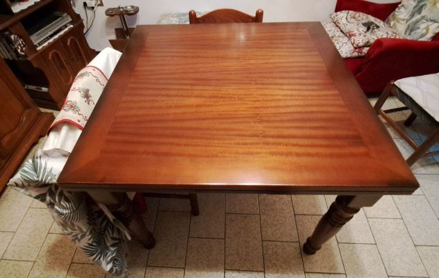TAVOLO IN LEGNO ALLUNGABILE - Foto 4