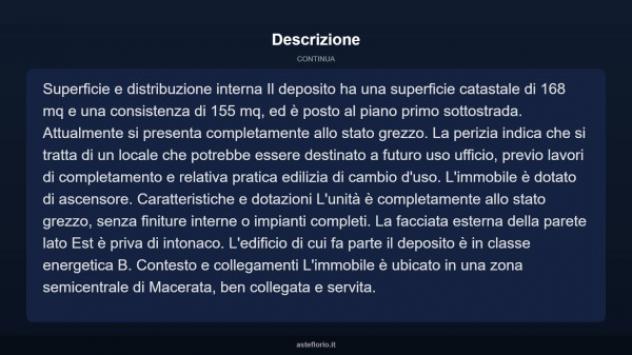 Immobile in asta di 168 m² in vendita a Macerata - Foto 10