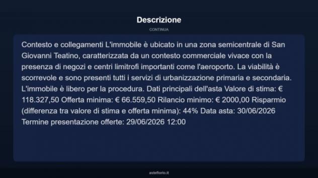 Immobile in asta di 106 m² in vendita a San Giovanni Teatino - Foto 11