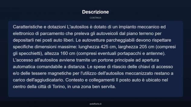 Immobile in asta di 11 m² in vendita a Torino - Foto 4