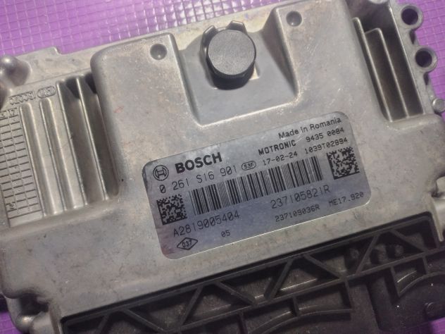 ECU SMART FORTWO 0261s16901 237105821r 237109036r ME17 9.20 Smart Fortwo Brabus - Foto 2