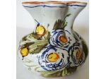 Deruta-Vasett ceramica smaltata dipinta a mano-cm. 22h. x 14-ca.1965
