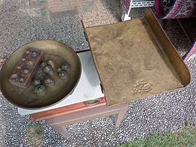 Bilancia da tavolo antica - Foto 9