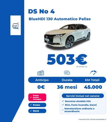 DS AUTOMOBILES DS 4 Crossback DS N°4 BlueHDi 130 Pallas rif. 24226732 - Foto 2