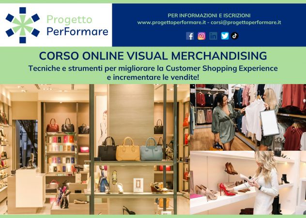 Corso online visual merchandising