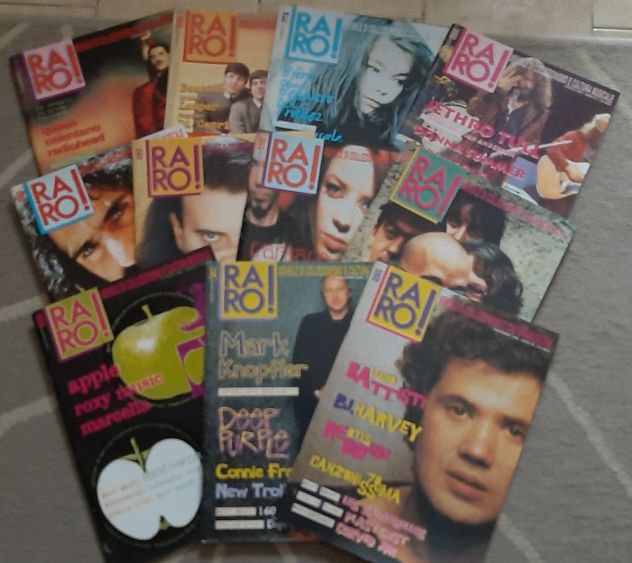 Rivista musicale "RARO!" - Annata Completa 1998 (11 numeri)