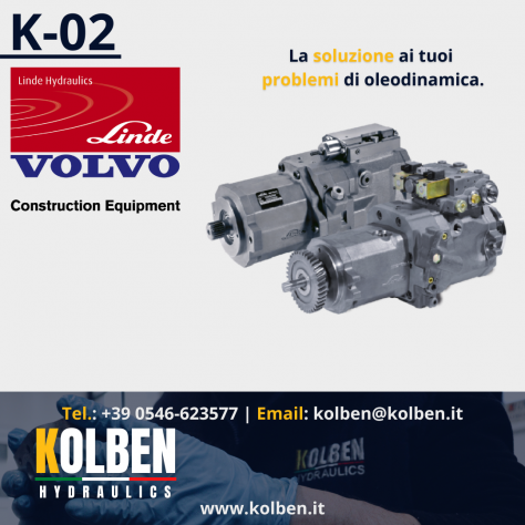 Pompa Linde K-02 per Volvo EW140B