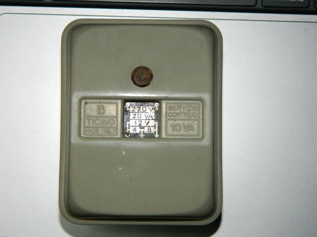 Trasformatore vintage Bticino 20VA 220V 12V