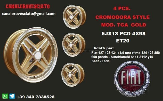 Cromodora TGA ORO 5X13 et20 4x98 Autobianchi FIAT