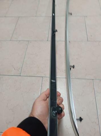 Barre tetto longitudinali cromato Audi A4 B8 (08>15<) - Foto 4