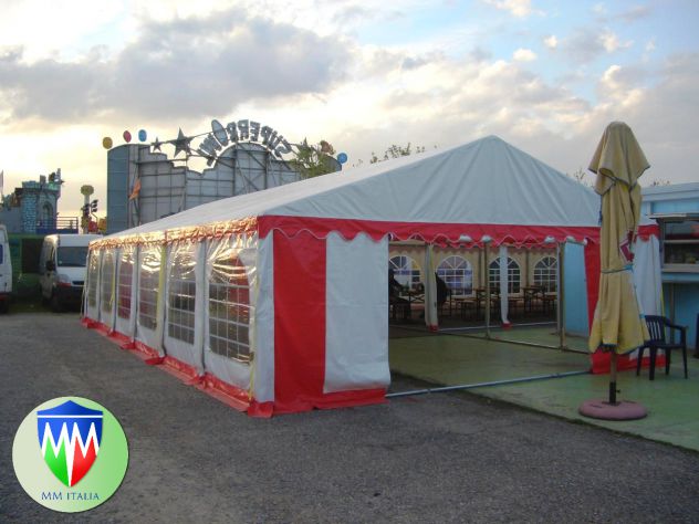 Tendostrutture 8 x 12 x 3,4 Tendoni per uso Eventi, Catering, Cerimonie - Foto 2