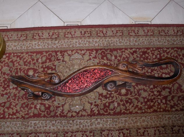 Grande Scultura in legno Artigianale Italiano - Foto 2