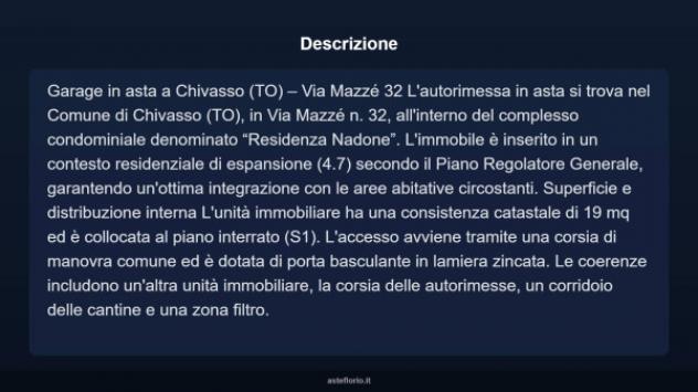 Immobile in asta di 19 m² in vendita a Chivasso - Foto 10