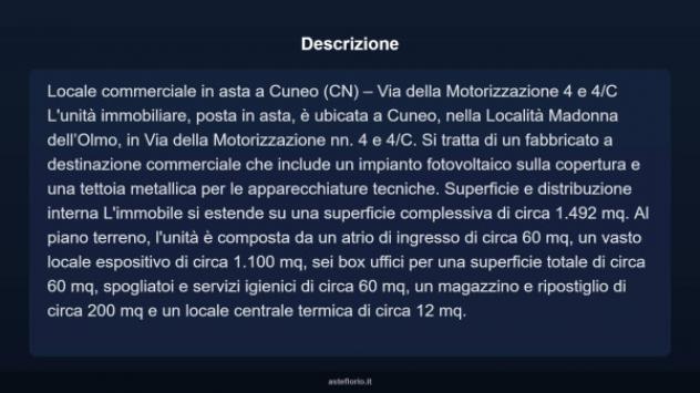 Immobile in asta di 1492 m² in vendita a Cuneo - Foto 3