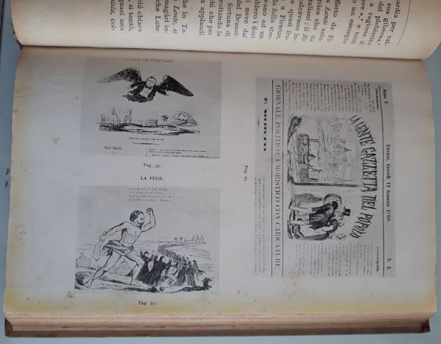 I GIORNALI UMORISTICI FIORENTINI DEL TRIENNIO GLORIOSO (1859-61), G. RONDONI. - Foto 5
