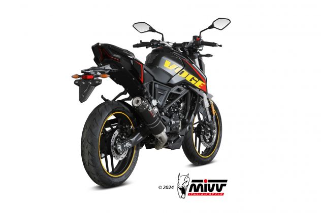 Scarico per Voge Brivido 125 Mivv Gp Gpr Deptone Furore M3