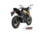 Scarico per Voge Brivido 125 Mivv Gp Gpr Deptone Furore M3