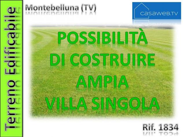 1834 - Terreno edif. 2500 mq a Montebelluna (TV)Rif. 1834 - Foto 2