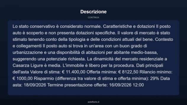 Immobile in asta di 12 m² in vendita a Casarza Ligure - Foto 4