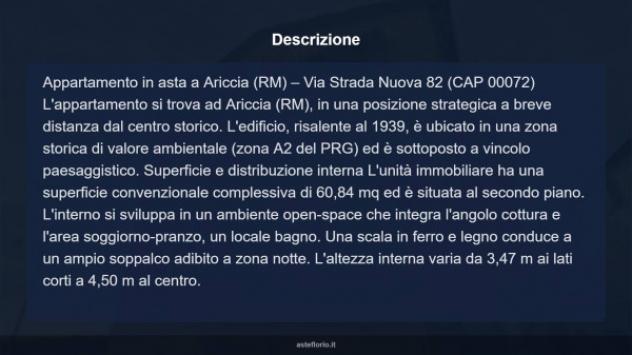 Immobile in asta di 60 m² in vendita a Ariccia - Foto 18