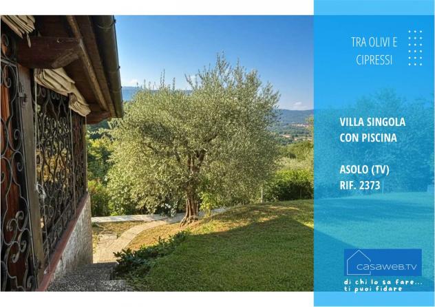2373 - Villa con piscina e parco ad Asolo (TV) Rif. 2373 - Foto 8