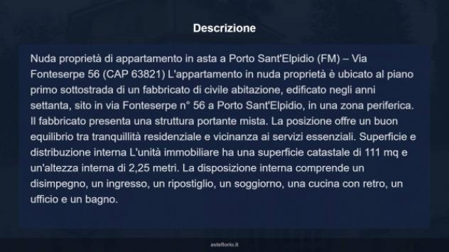 Immobile in asta di 111 m² in vendita a Porto Sant'Elpidio - Foto 8